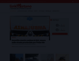 linkoristano.it screenshot