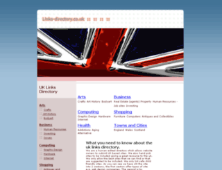 links-directory.co.uk screenshot