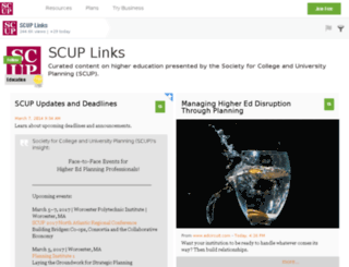 links.scup.org screenshot