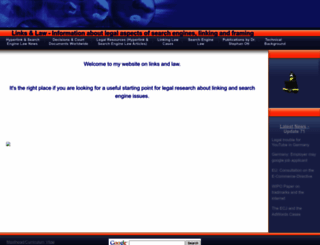 linksandlaw.com screenshot