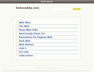 linkscaddy.com screenshot