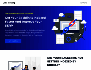 linksindexing.com screenshot