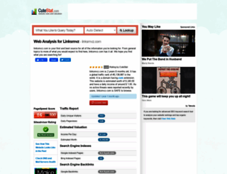linksmvz.com.cutestat.com screenshot