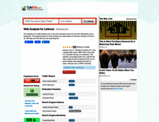 linksoar.com.cutestat.com screenshot