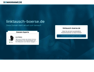 linktausch-boerse.de screenshot