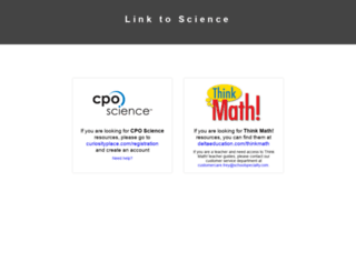 linktoscience.schoolspecialty.com screenshot