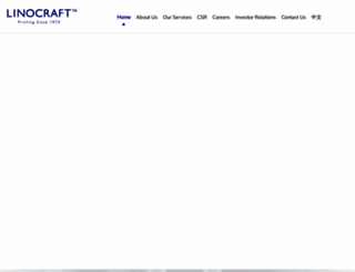 linocraftprinters.com screenshot