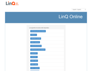 linq-online.com screenshot