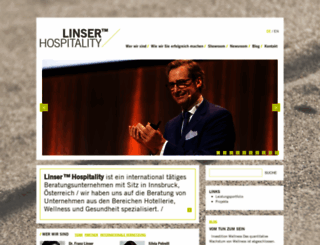 linserhospitality.com screenshot