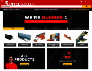 lintels.co.uk screenshot