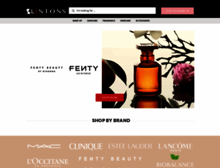 lintonsbeauty.com screenshot