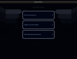 linux-fuer-alle.de screenshot