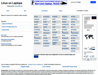linux-laptop.com screenshot