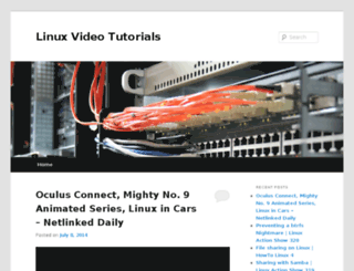 linux-video-tutorials.com screenshot