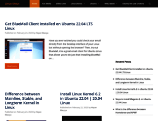 linux.how2shout.com screenshot