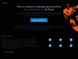 linux36.papaki.gr screenshot