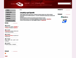 linuxalt.cz screenshot