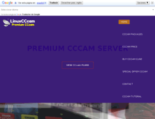 linuxcccam.info screenshot