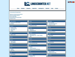 linuxcounter.net screenshot