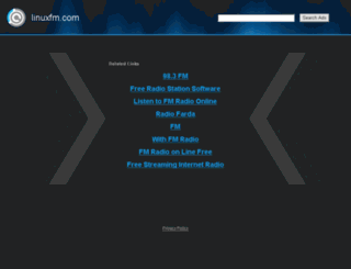 linuxfm.com screenshot