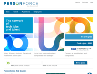 linuxforums.personforce.com screenshot