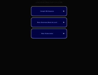 linuxfromscratch.com screenshot