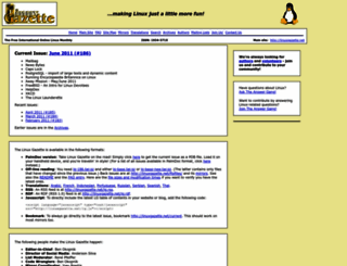 linuxgazette.net screenshot