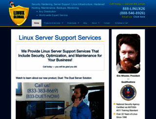 linuxglobal.com screenshot