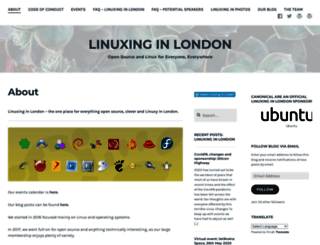 linuxinginlondon.wordpress.com screenshot