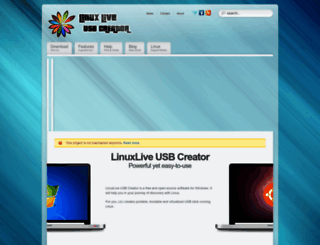 linuxliveusb.com screenshot
