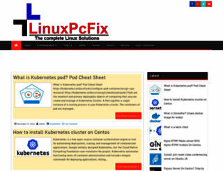 linuxpcfix.com screenshot