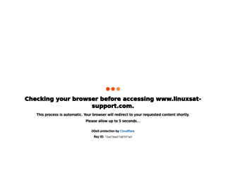 linuxsat-support.com screenshot