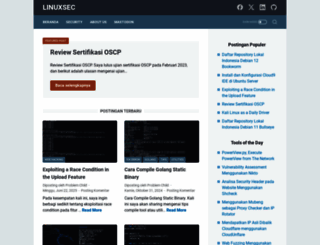 linuxsec.org screenshot