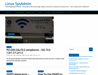 linuxsysadmin.biz screenshot