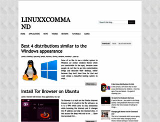 linuxxcommand.blogspot.com screenshot