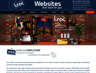 linxdesign.co.uk screenshot