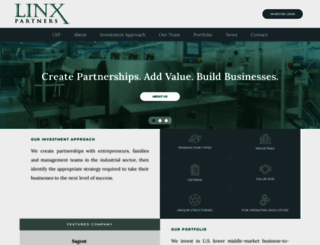 linxpartners.com screenshot
