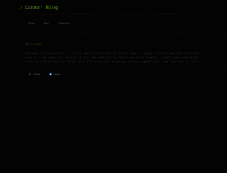 linxz.co.uk screenshot