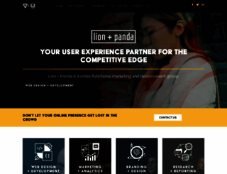 lionandpanda.com screenshot
