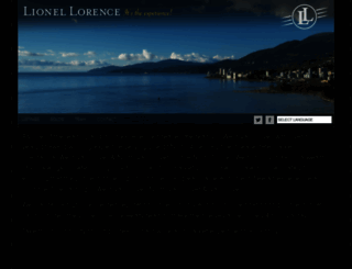lionellorence.com screenshot