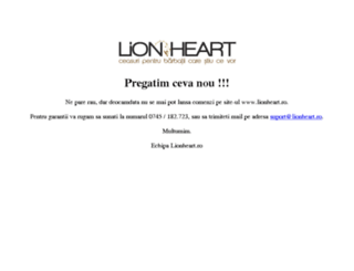 lionheart.ro screenshot