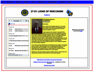 lions27d1.org screenshot