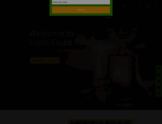 lionsclubs.org.pk screenshot