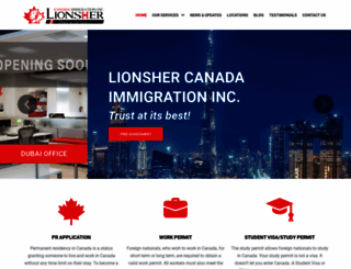lionsherimmigration.com screenshot