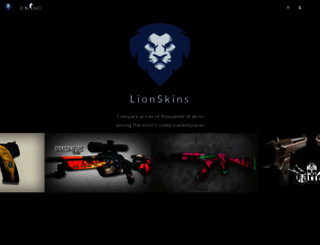 lionskins.co screenshot