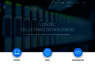 liontecbolivia.com screenshot