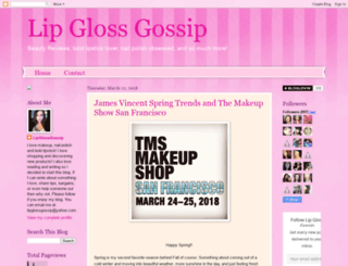 lipglossgossip.com screenshot