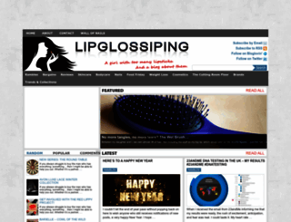 lipglossiping.com screenshot