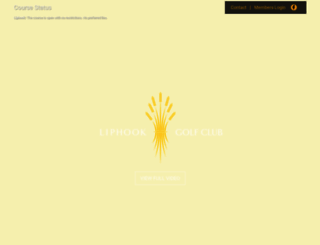 liphookgolfclub.com screenshot