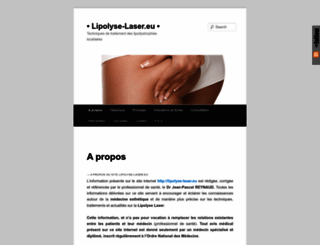 lipolyse-laser.eu screenshot